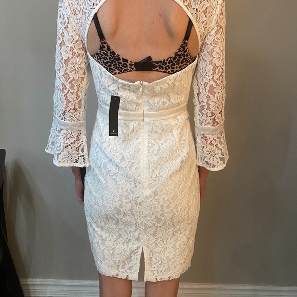 Lulus White Lace Dress - Picture 2 of 4
